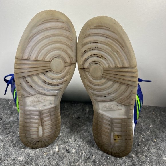 Nike Air Jordan 1 Retro High PS Kids Concord Electric Green Blue 705300-407 4.5Y - Picture 6 of 16